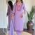 Lavender embroidered tesla suit set with floral organza dupatta