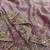 Lavender Color Embroidered Space Silk Saree