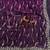 Plum Color Embroidered Space Silk Saree