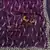 Plum Color Embroidered Space Silk Saree