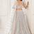 White Thread & Sequins Embroidery Work Net Lehenga