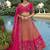 Pink Silk Embroidered Lehenga Choli With Dupatta