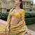 Yellow Silk Embroidered Lehenga Choli With Dupatta