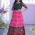 Pink Dola Printed Gown     Soft         Lightweight