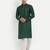 Green pure rayon wedding special premium designer kurta pyjama