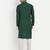 Green pure rayon wedding special premium designer kurta pyjama