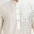 White pure rayon wedding special premium designer kurta pyjama