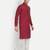 Red pure rayon wedding special premium designer kurta pyjama