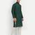 Green pure rayon wedding special premium designer kurta pyjama