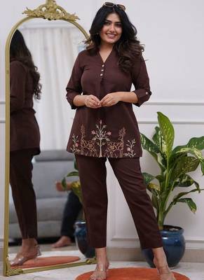 Rayon office wear cord- sets 1