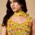 YELLOW SEQUINS & THREAD EMBROIDERED GEORGETTE LEHENGA CHOLI
