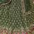 GREEN SEQUINS & THREAD EMBROIDERED LEHENGA CHOLI