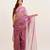 Lavender designer tissue saree with blouse