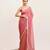 Pink designer tissue saree with blouse