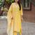 Women's Gorgeous Rayon Fabric Printed Work Straight Kurta Pant and Dupatta Set