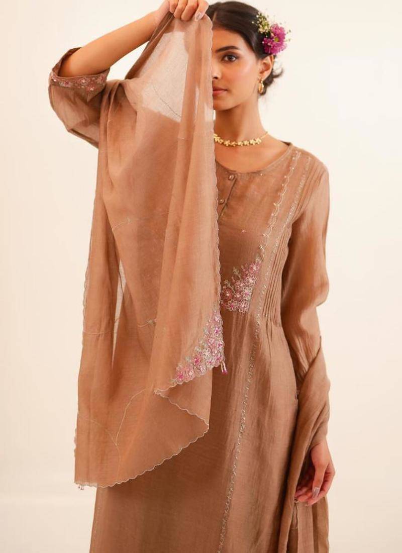 Chiku beaded bageecha suit set