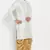 White dupion art silk kurta set