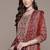 Women's printed kurta set with dupatta