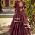 Maroon Cotton Zari Weaving Work Chaniya Choli  - Full Stitched Free Size