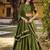 Green Cotton Zari Weaving Work Chaniya Choli  - Full Stitched Free Size