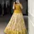 Yellow Cotton Zari Weaving Work Chaniya Choli  - Full Stitched Free Size