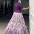 Purple Cotton Zari Weaving Work Chaniya Choli  - Full Stitched Free Size
