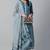 Women's floral printed rayon kurta set with printed dupatta