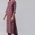 Women's printed rayon kurta set with printed dupatta