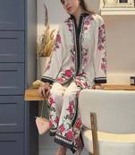 Women's floral rayon co-ords set