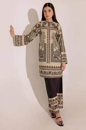 Women's printed rayon co-ords set