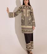 Women's printed rayon co-ords set