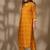 Women's v neck printed knee length kurta set