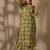 Floral printed v neck knee legth kurta set