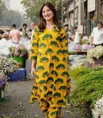 Women's floral printed rayon kurta set