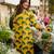 Women's floral printed rayon kurta set