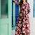 Floral printed rayon kurta set for women