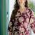 Floral printed rayon kurta set for women