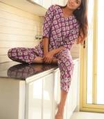 Women's floral printed co-ord set