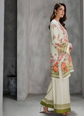 Women's round neck rayon co-ords set 3