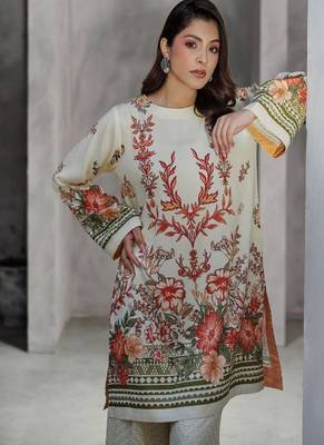 Women's round neck rayon co-ords set 4