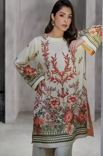 Women's round neck rayon co-ords set