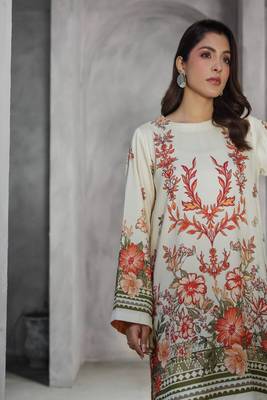 Women's round neck rayon co-ords set 5