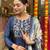Women's Beautiful Viscose Chanderi Fabric Embroidery Work Straight Kurta Pant and Dupatta Set