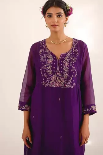 Purple daydream suit set