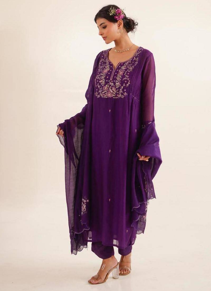 Purple daydream suit set