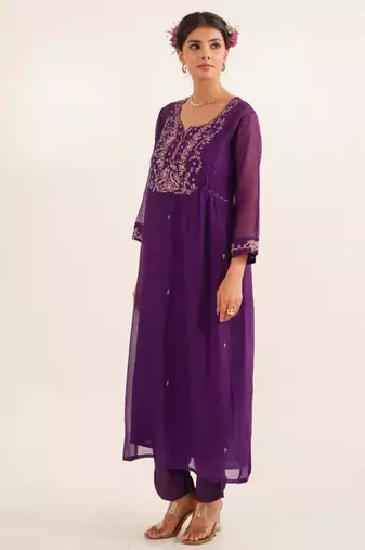 Purple daydream suit set