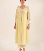 Pastle green nyraa kurta set