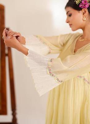 Pastle green nyraa kurta set 3