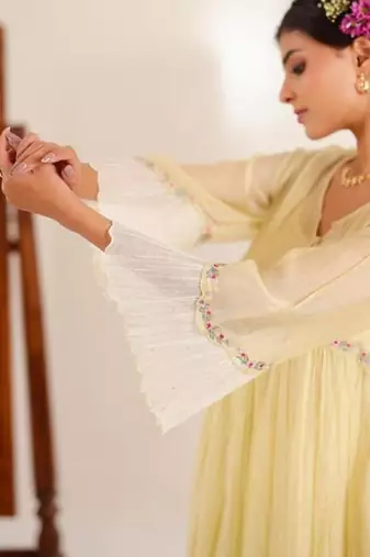 Pastle green nyraa kurta set
