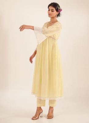 Pastle green nyraa kurta set 5